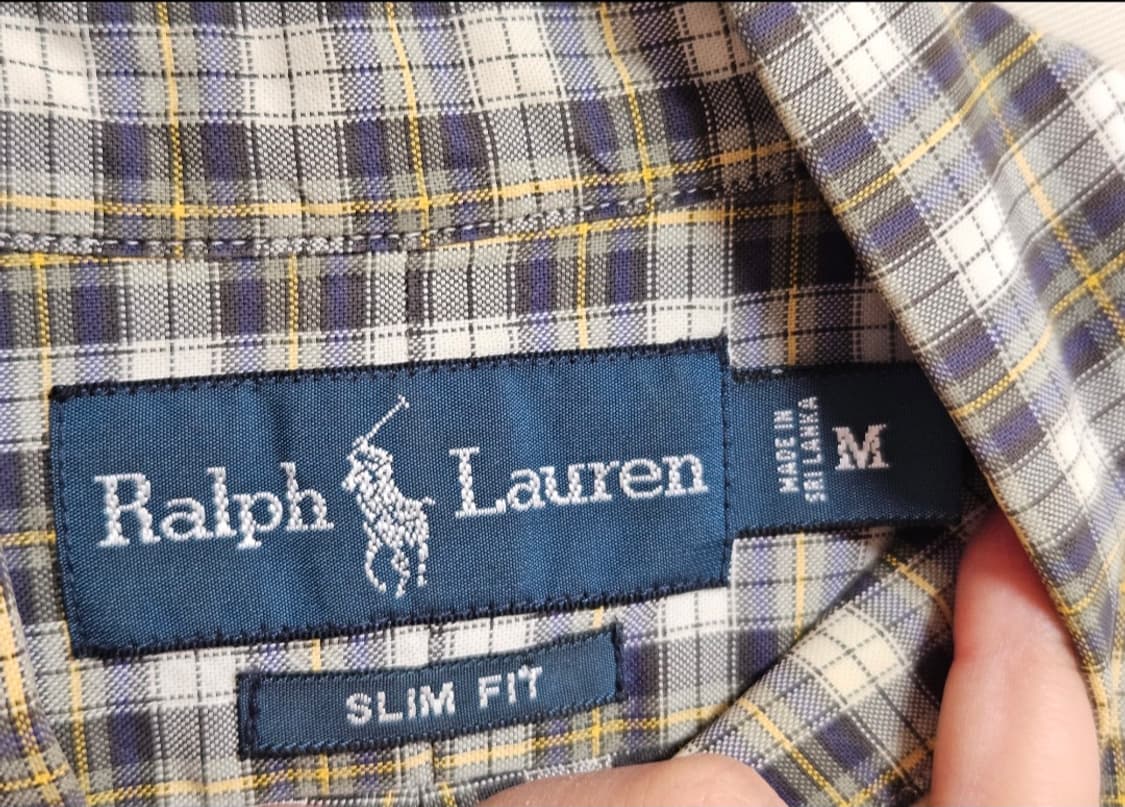 폴로 랄프로렌 체크 코튼 셔츠 M 상품이미지4