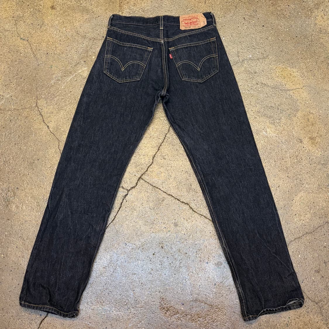 미국 빈티지 리바이스 501xx 블랙진 청바지 상품이미지4