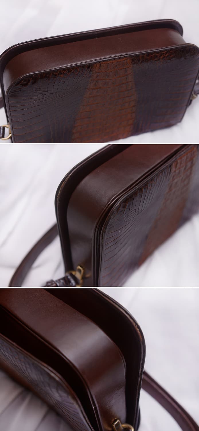 리얼 악어가죽 (크로커다일 스킨) 숄더&크로스백 상품이미지6