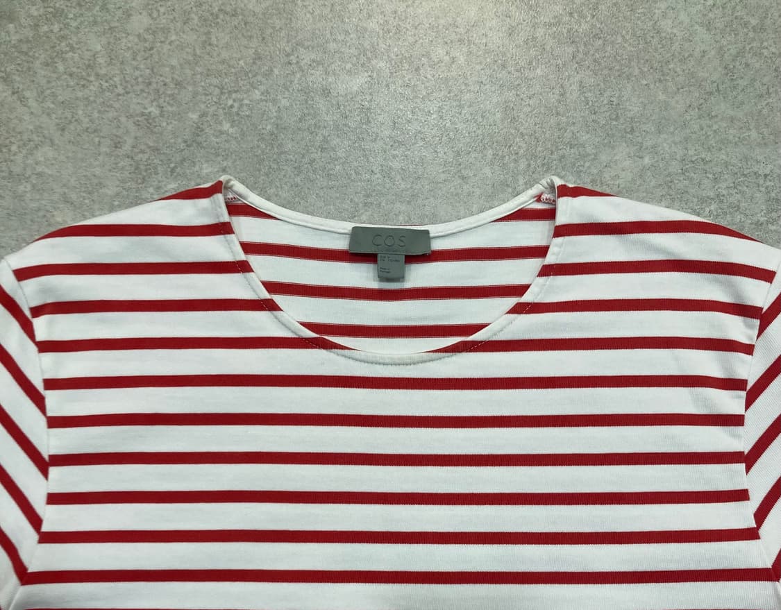 COS 스트라이프 반팔 티셔츠 상품이미지3