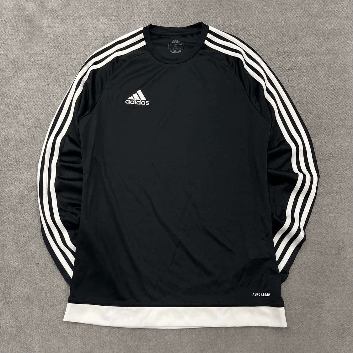 M 아디다스 삼선 트레이닝 긴팔 블랙 상품이미지1