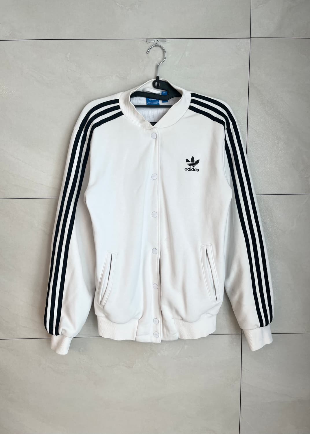 아디다스 파이어버드 흰,검 자켓 [90]  상품이미지1