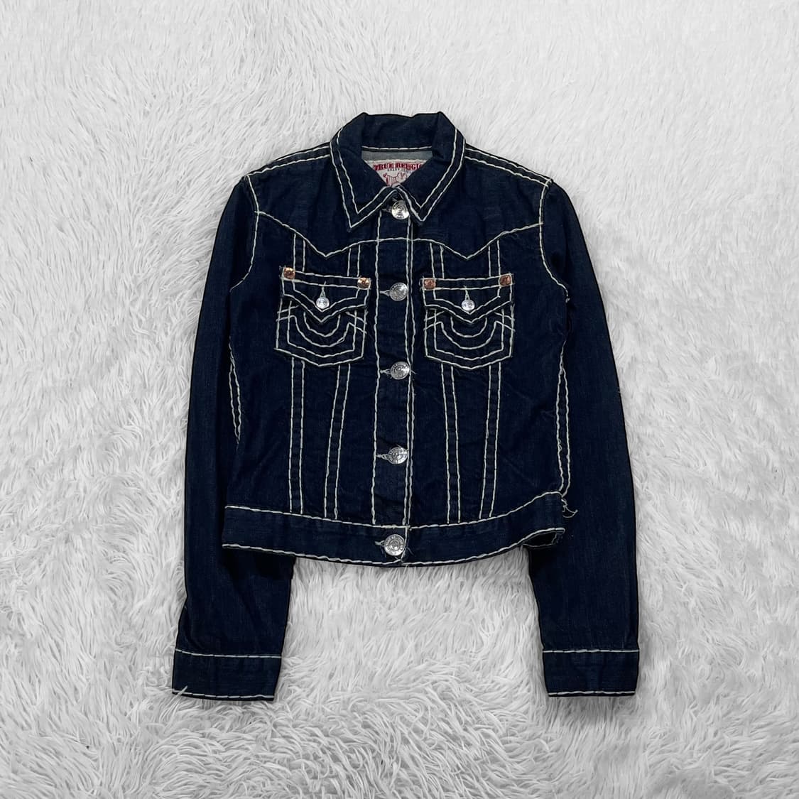 트루릴리전 지미수퍼티 스티치 데님 자켓 상품이미지2