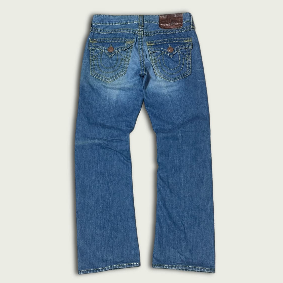 00's 트루릴리젼 리키 슈퍼T 그린 스티치 상품이미지3