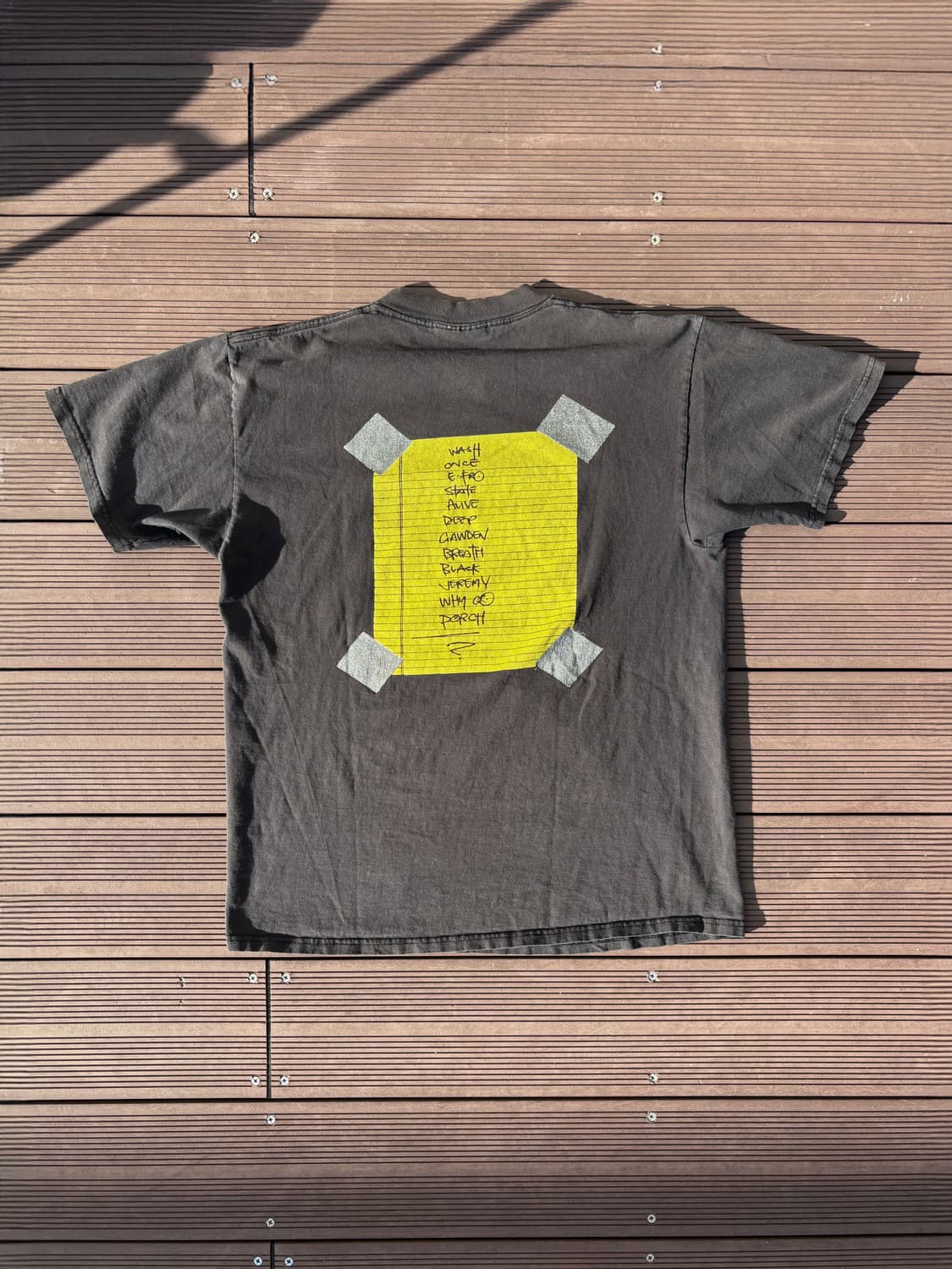90s pearl jam alive 투어 티셔츠 상품이미지4