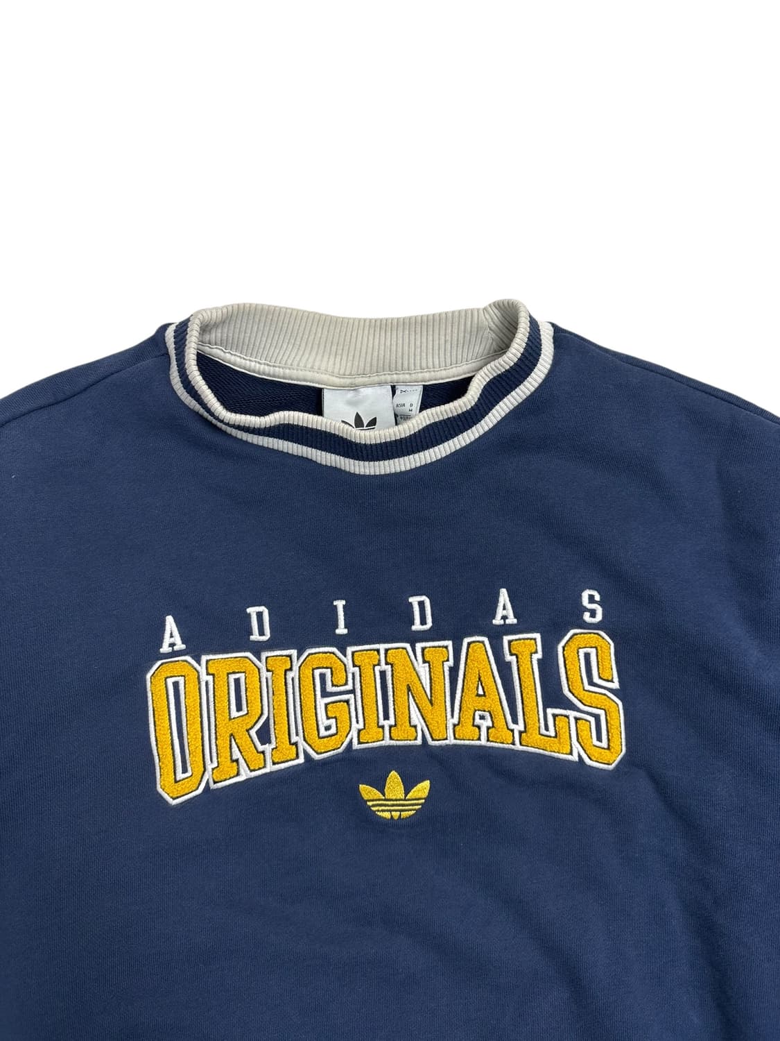 아디다스 오리지널스 스크립트 맨투맨 네이비 상품이미지5