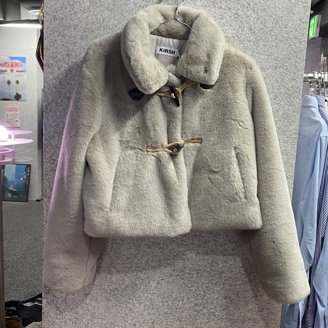 키르시 페이크 퍼 자켓 B3587 상품이미지2