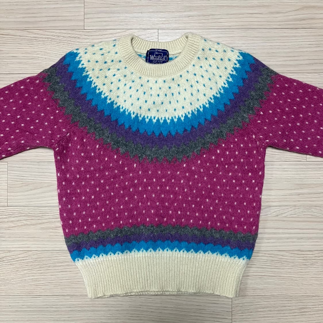 울리치 노르딕 울 모헤어 니트 Woolrich 상품이미지4