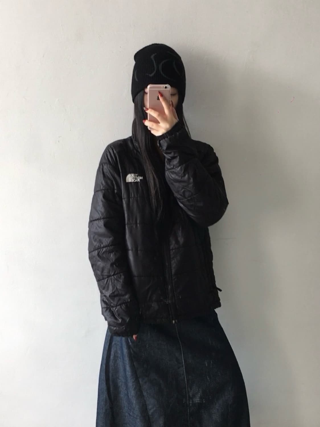 노스페이스 자수 경량패딩 상품이미지2