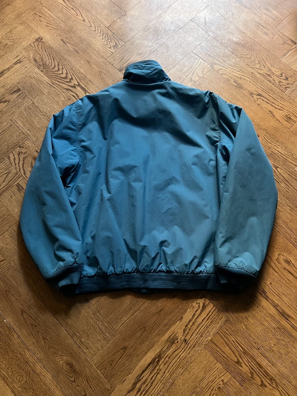 [L]엘엘빈 USA 플리스 라이닝 파스텔블루 웜업 자켓 상품이미지7