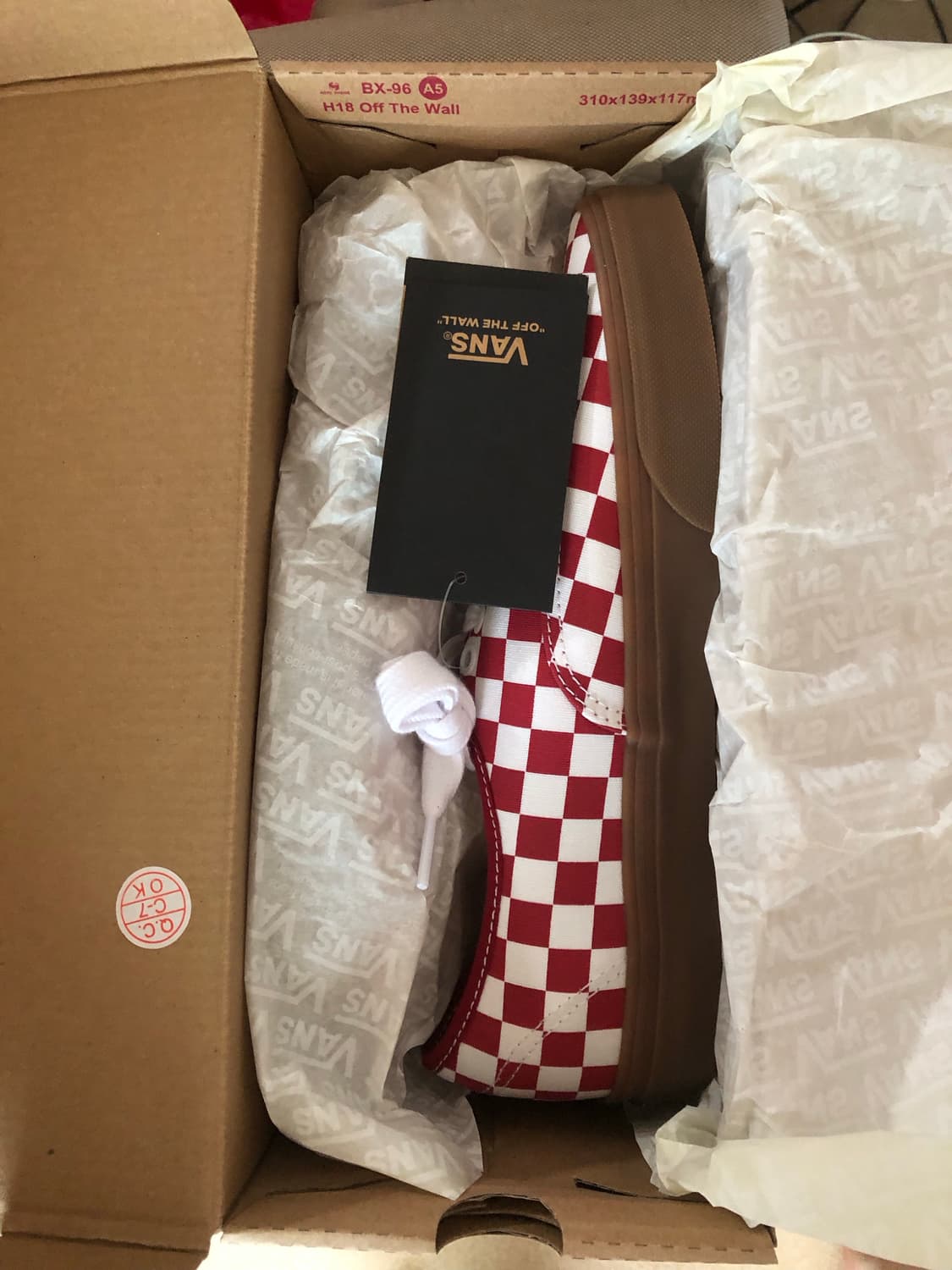 반스 어센틱 체커보드265 새상품 팝니다 상품이미지3