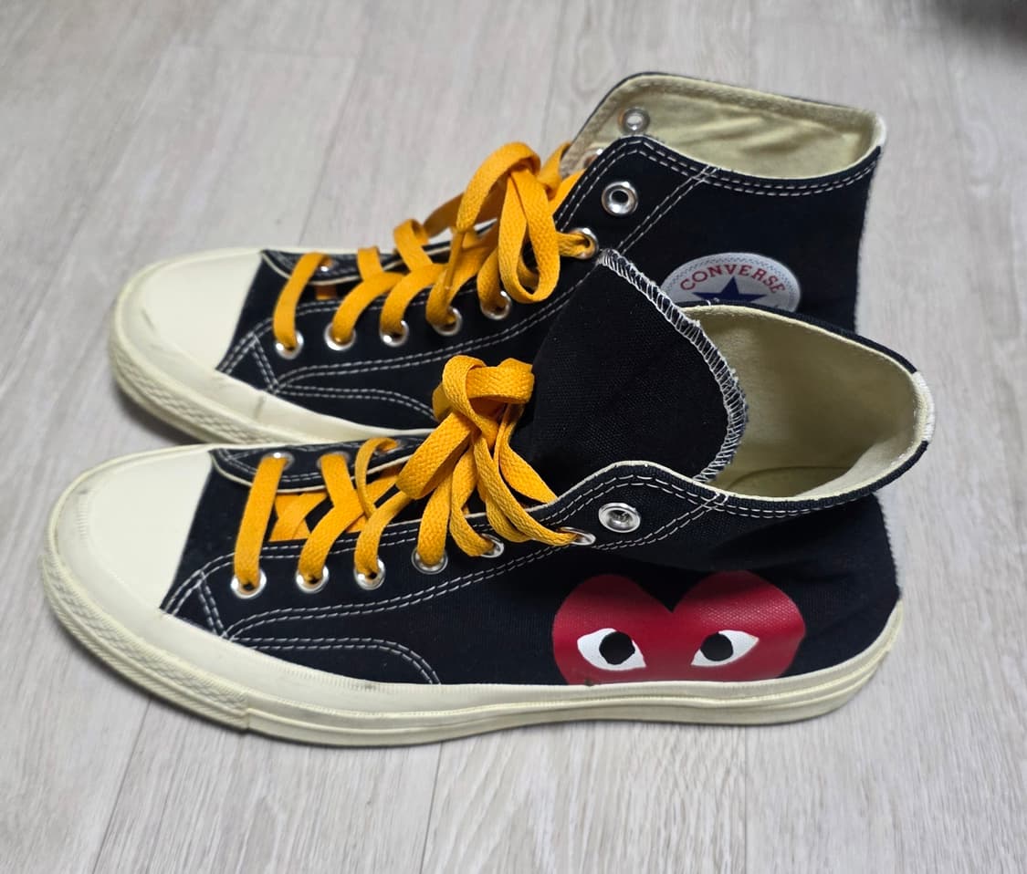 컨버스 꼼데 척70 하이 265 상품이미지2