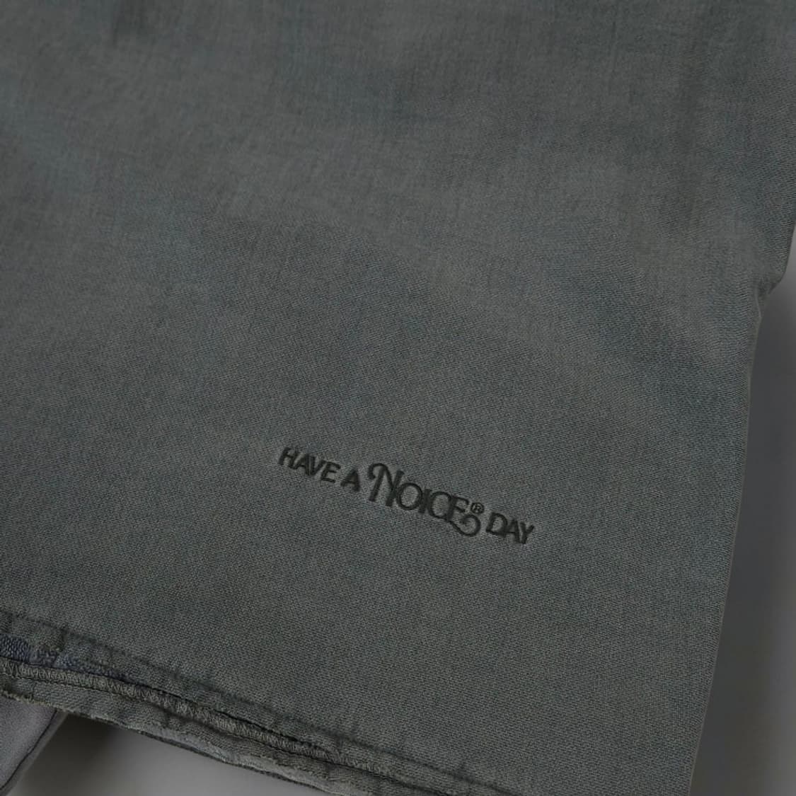 105 Noice 노이스 가먼트다잉 스웻 맨투맨 카키그레이 상품이미지7