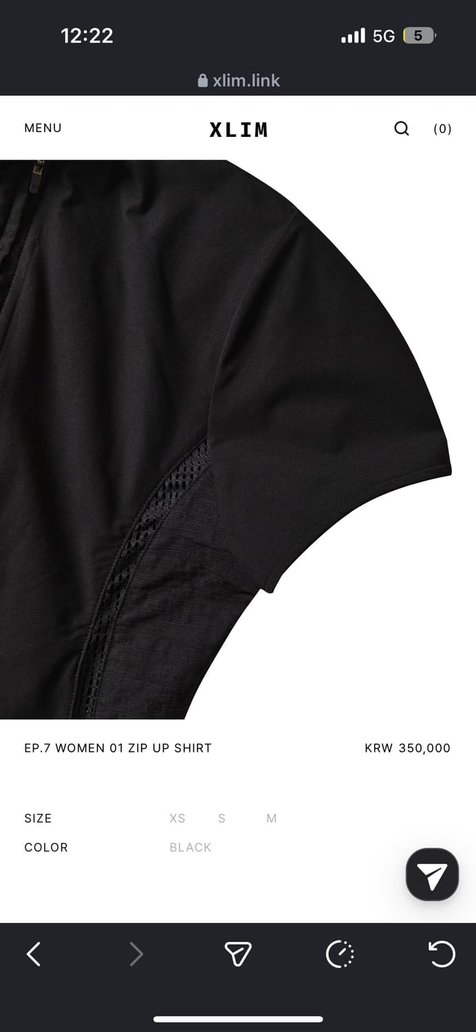 [뉴진스 혜린 착용] 엑슬림 ep.7 우먼 01 집업  상품이미지5