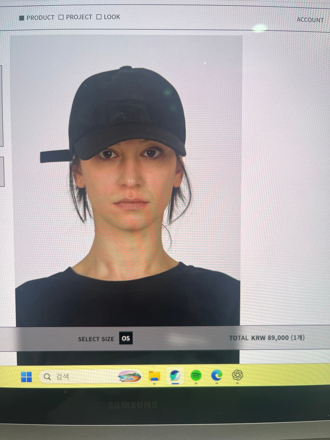 플라스틱프로덕트 RESISTANCE CAP 상품이미지1