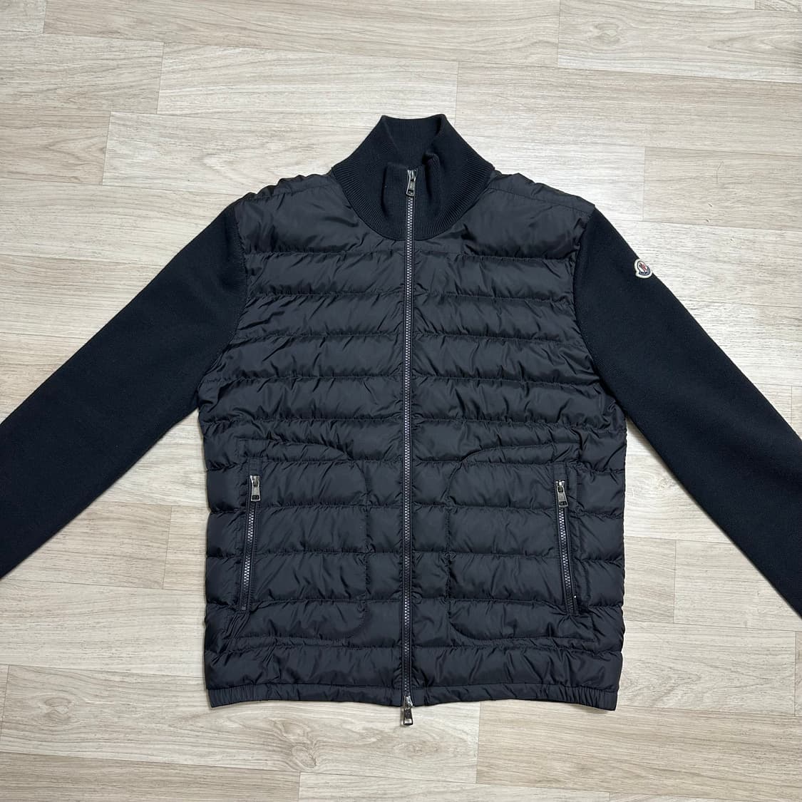 몽클레어 니트패딩 25FW L 블랙 상품이미지2