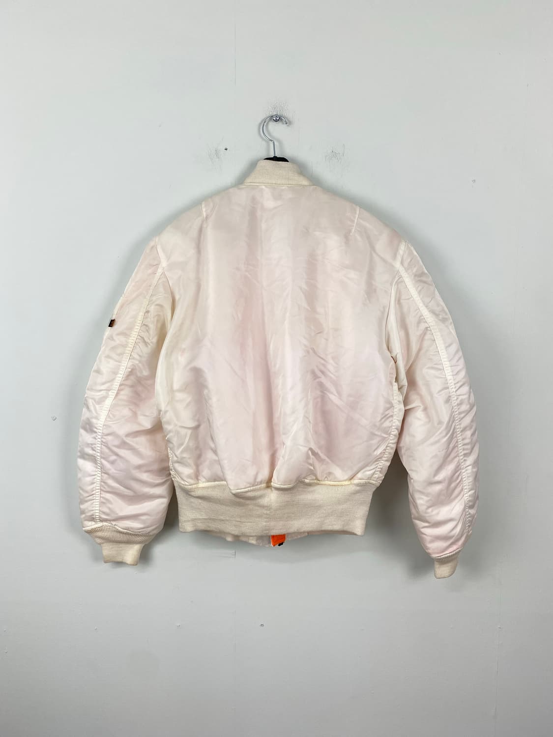 알파인더스트리 MA-1 플라이트 자켓 화이트 S 상품이미지6