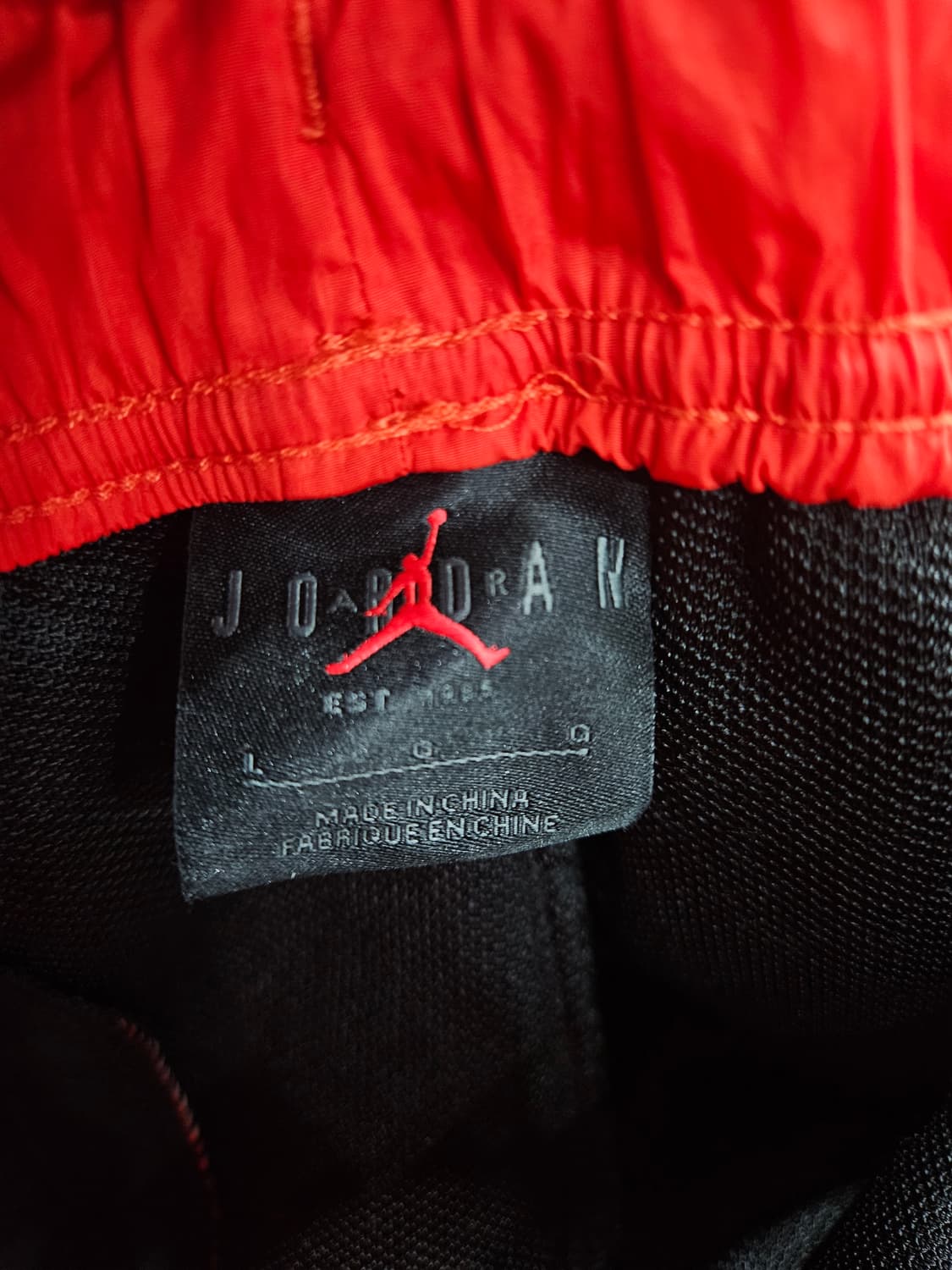 조던 블랙컬러 남성 허리 32~34 후리스 조거팬츠  상품이미지3