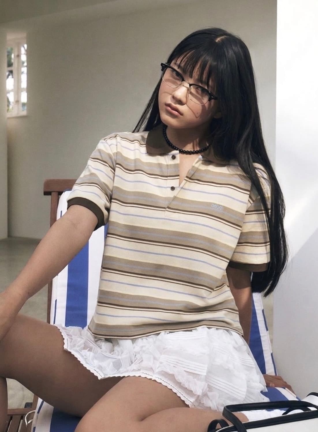 GROVE CARELL STRIPE PIQUE SHIRT 피케 셔츠 상품이미지1