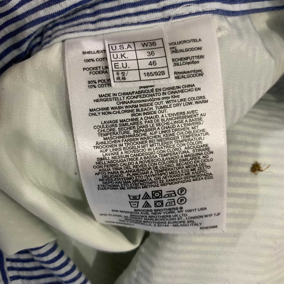 브룩스브라더스 자수패턴 시어서커 반바지 상품이미지7