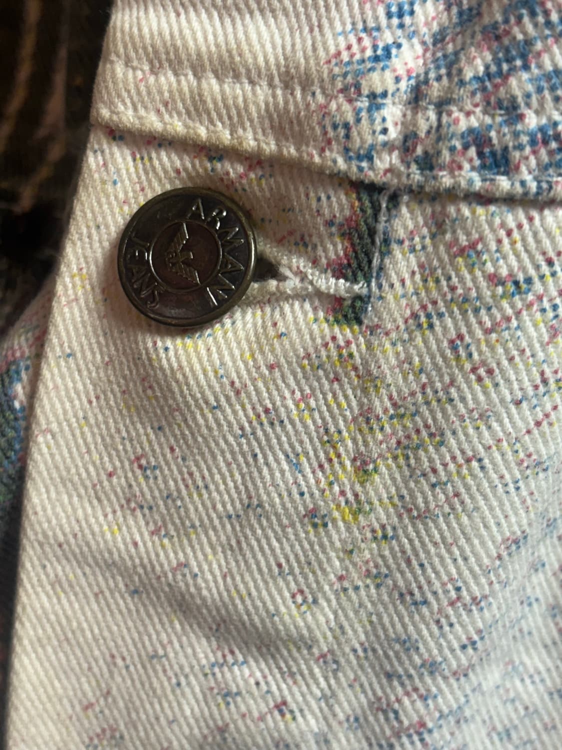 90s armani jeans 트러커 자켓 상품이미지4