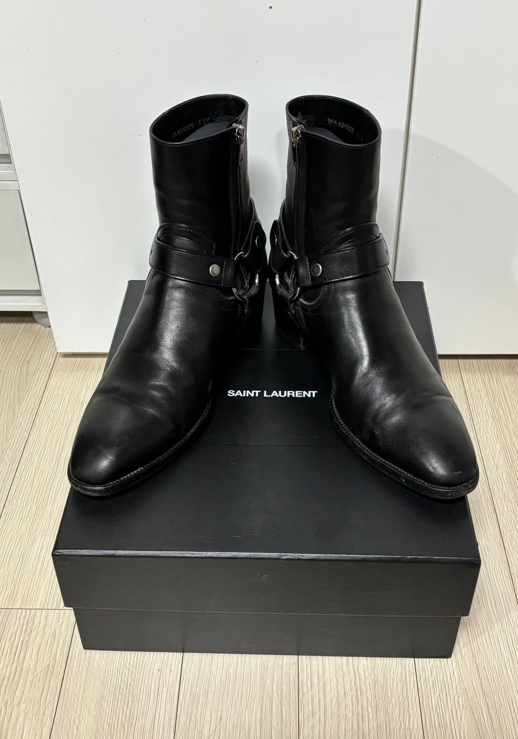 생로랑 와이어트 하네스 부츠 풀박스 상품이미지1