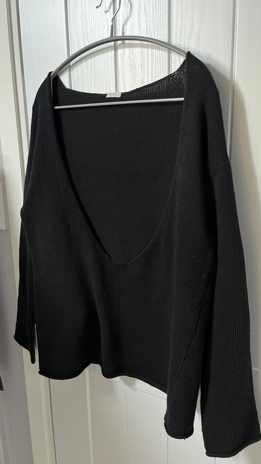 씨올 딥 U넥 니트 상품이미지1