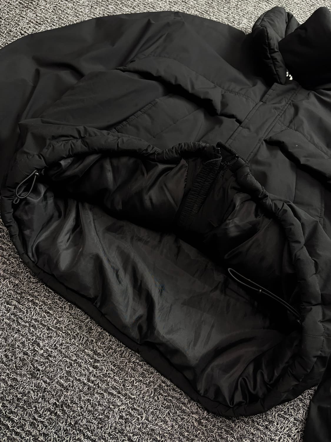 코드그라피 유틸리티 블랙 푸퍼 숏 패딩 1849 상품이미지4