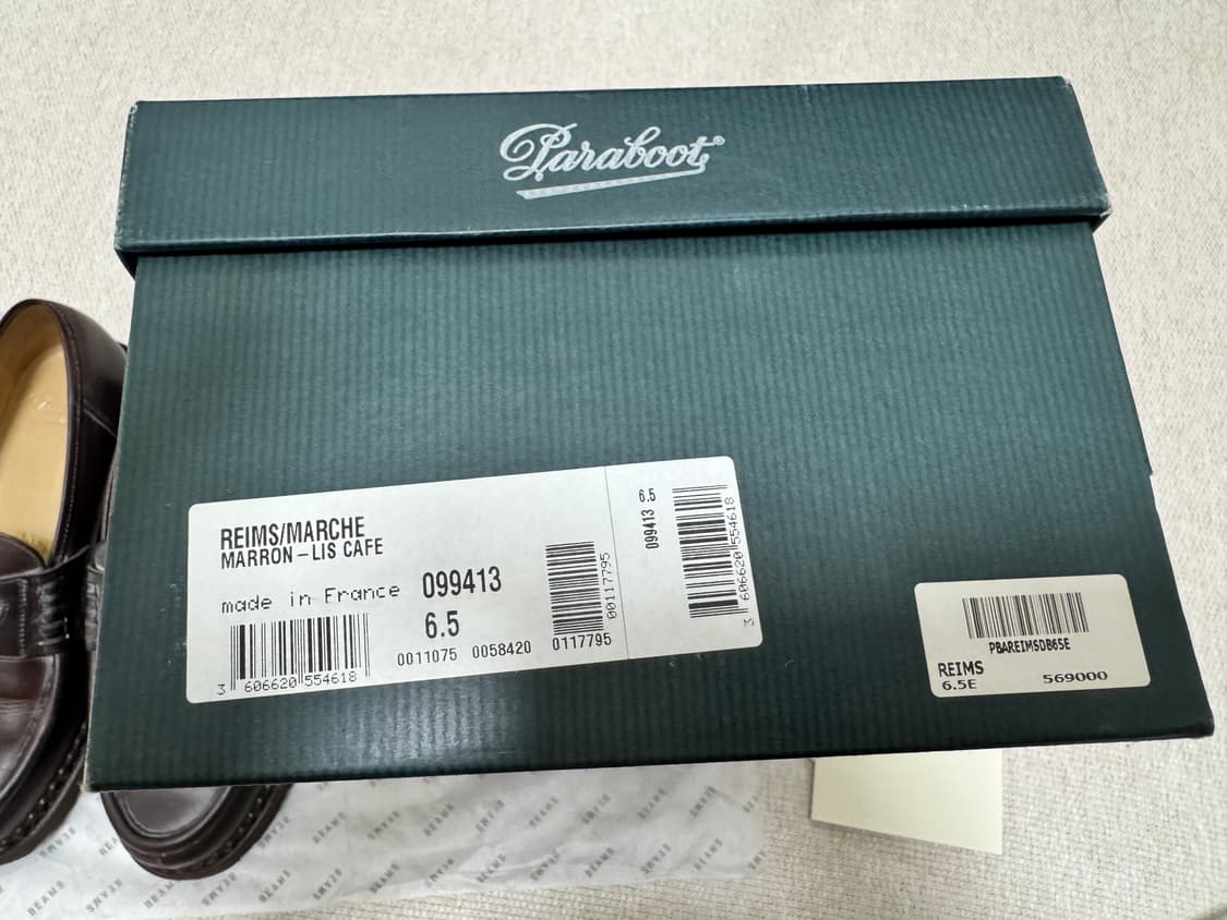 [파라부트] 레임스 Reims Lis Cafe UK6.5 상품이미지5