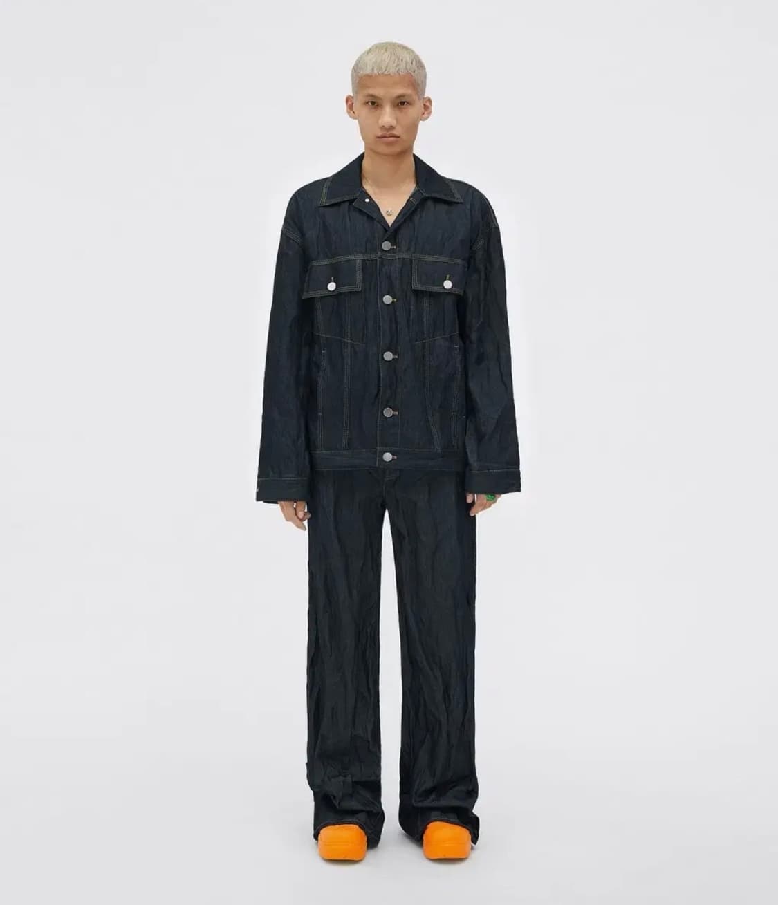 보테가베네타 데님 자켓&팬츠 48 상품이미지7