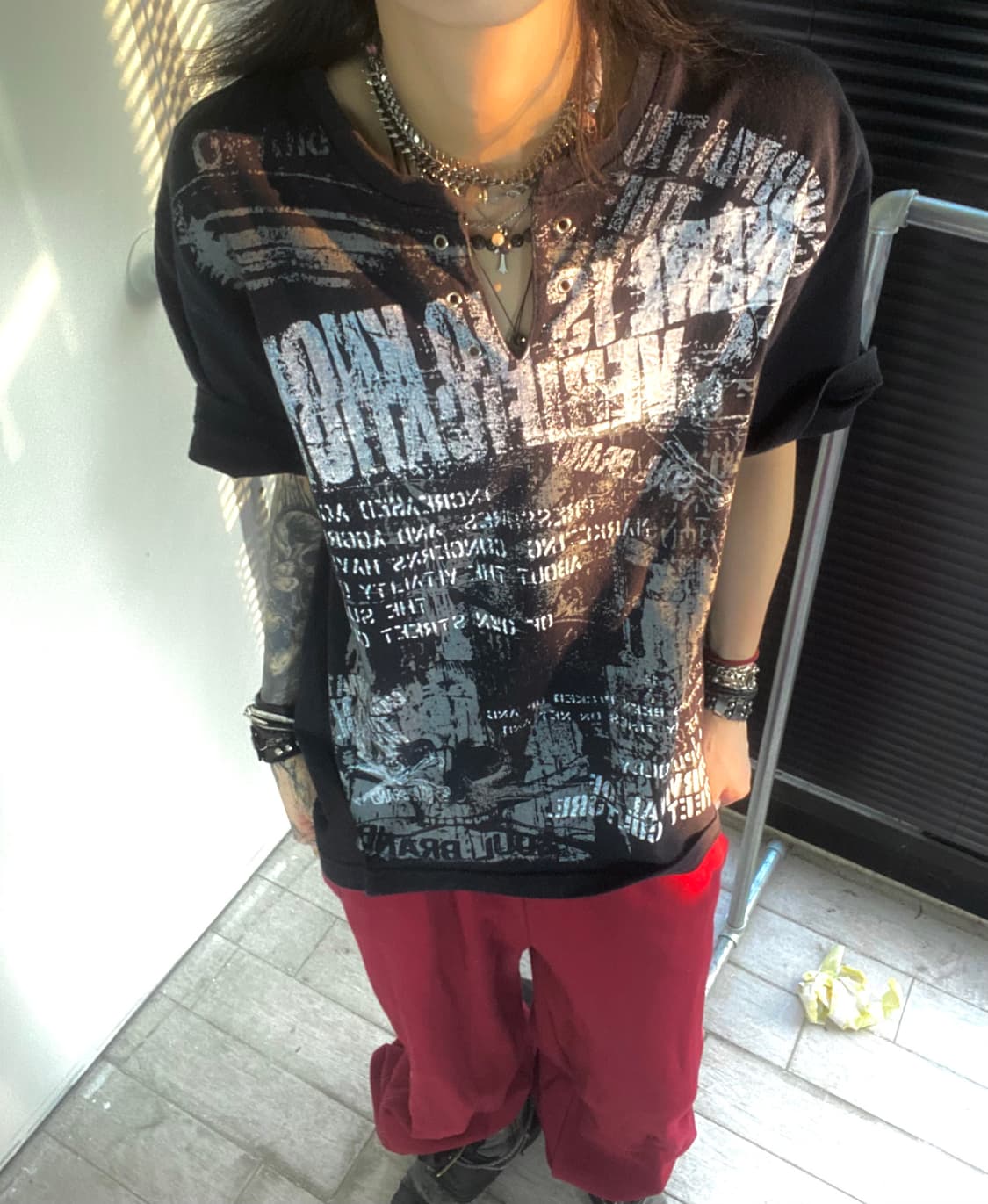 Soul Brand Lettering Punk 1/2 T 상품이미지3