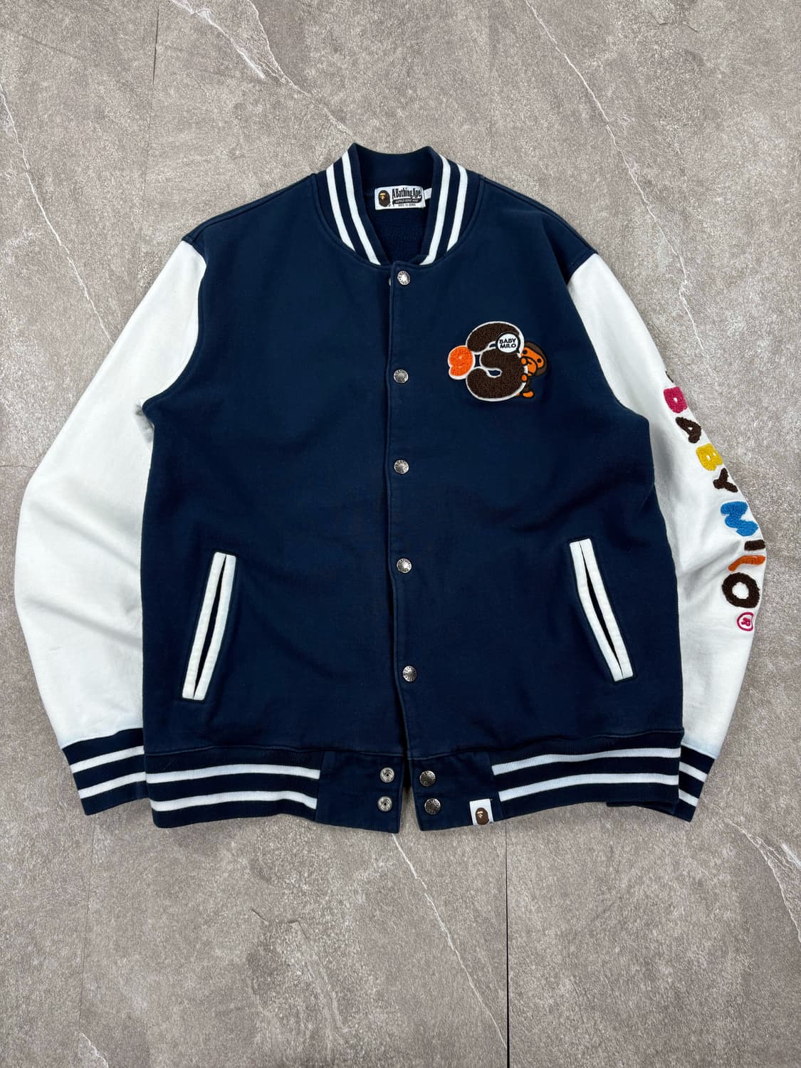  Bape Babe Milo Varsity Jacket    상품이미지1
