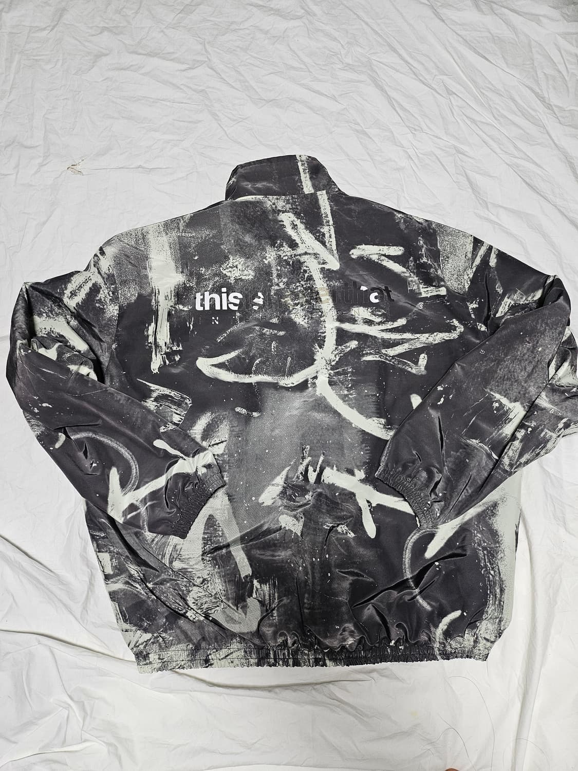 (하자O)디스이즈네버댓 디네댓 바람막이 XL 상품이미지2