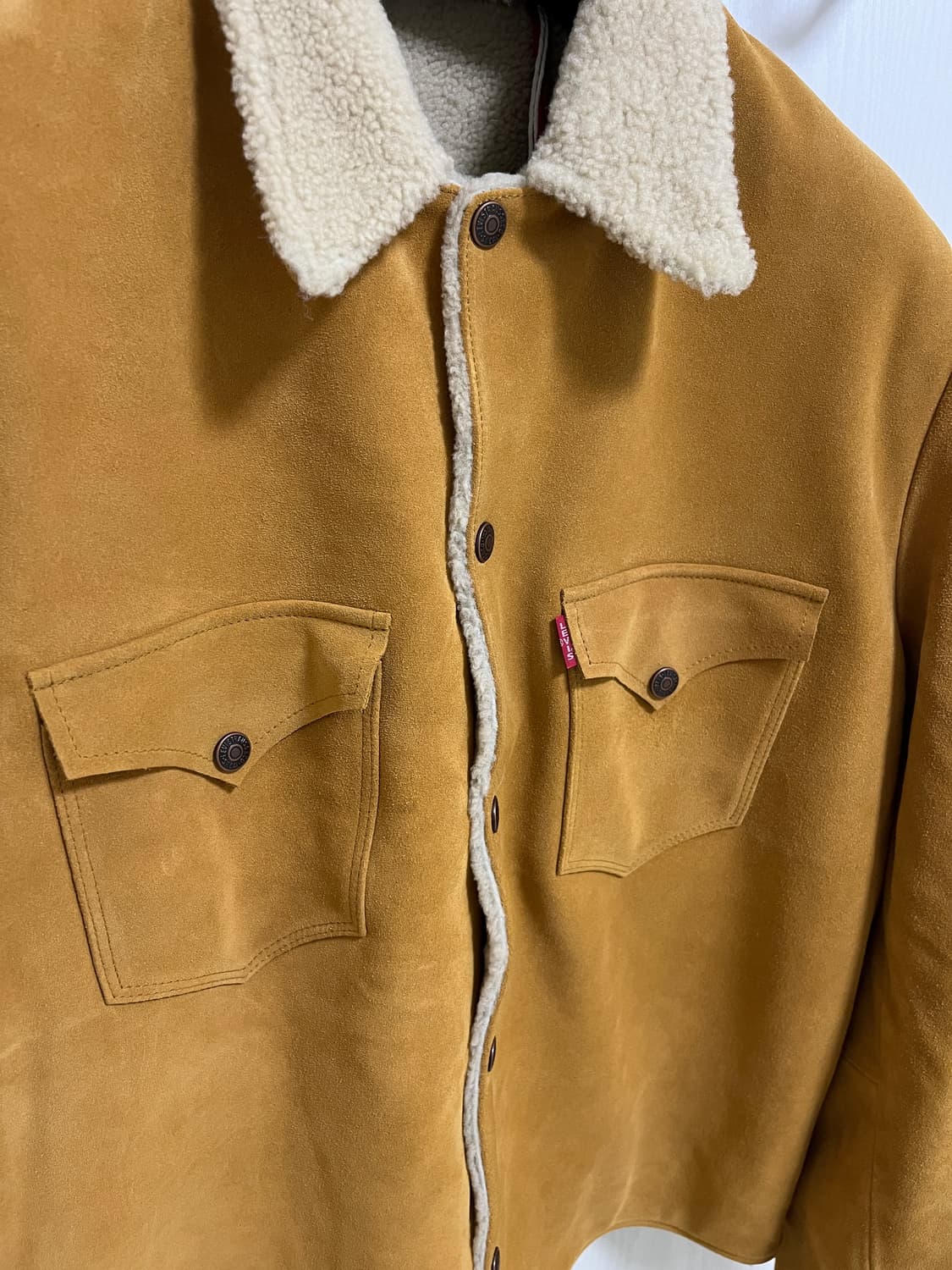 리바이스빈티지클로딩 lvc 코삭,스웨이드레더,한정판34X32,34X34 상품이미지3