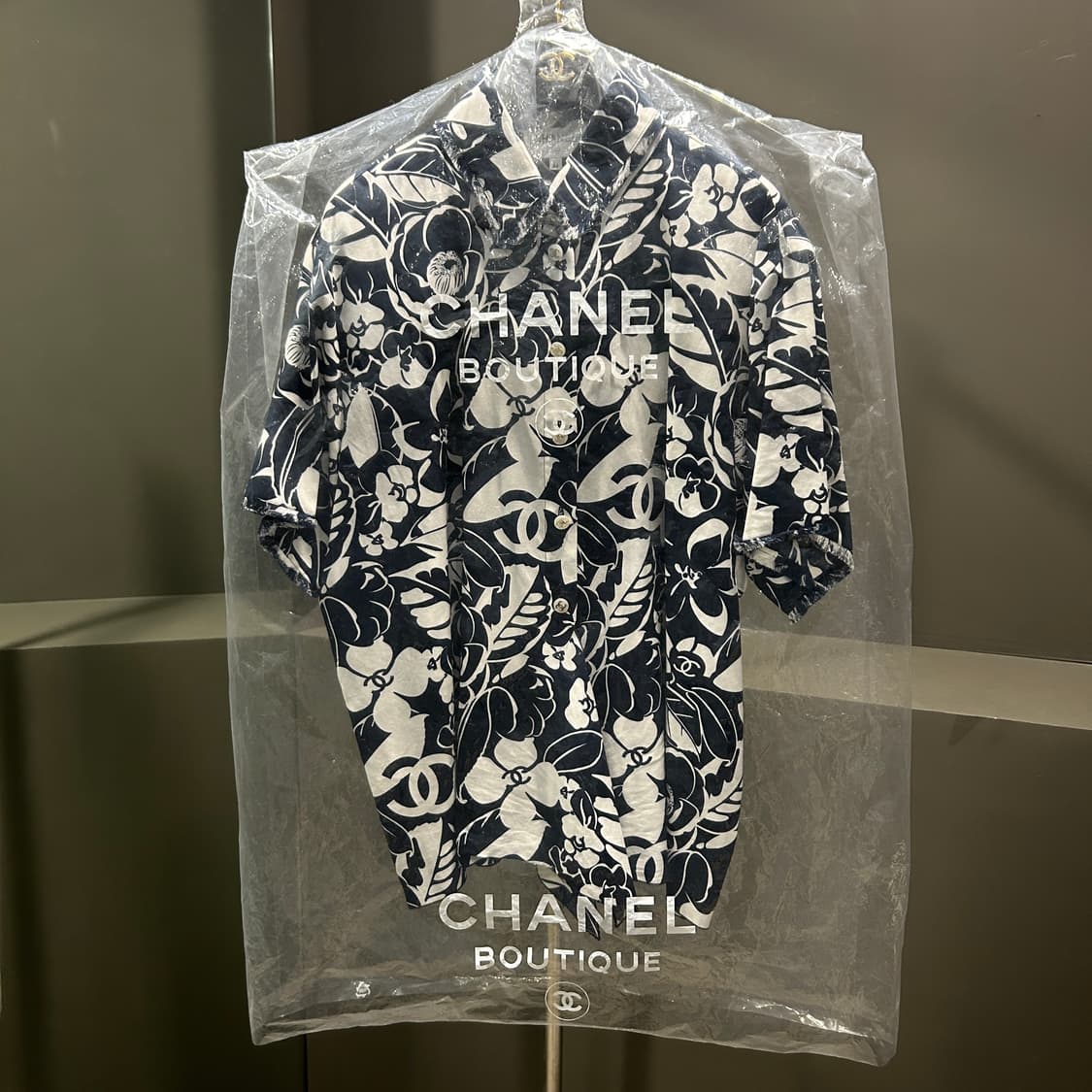 샤넬 플로럴 CC로고 셔츠 상품이미지8