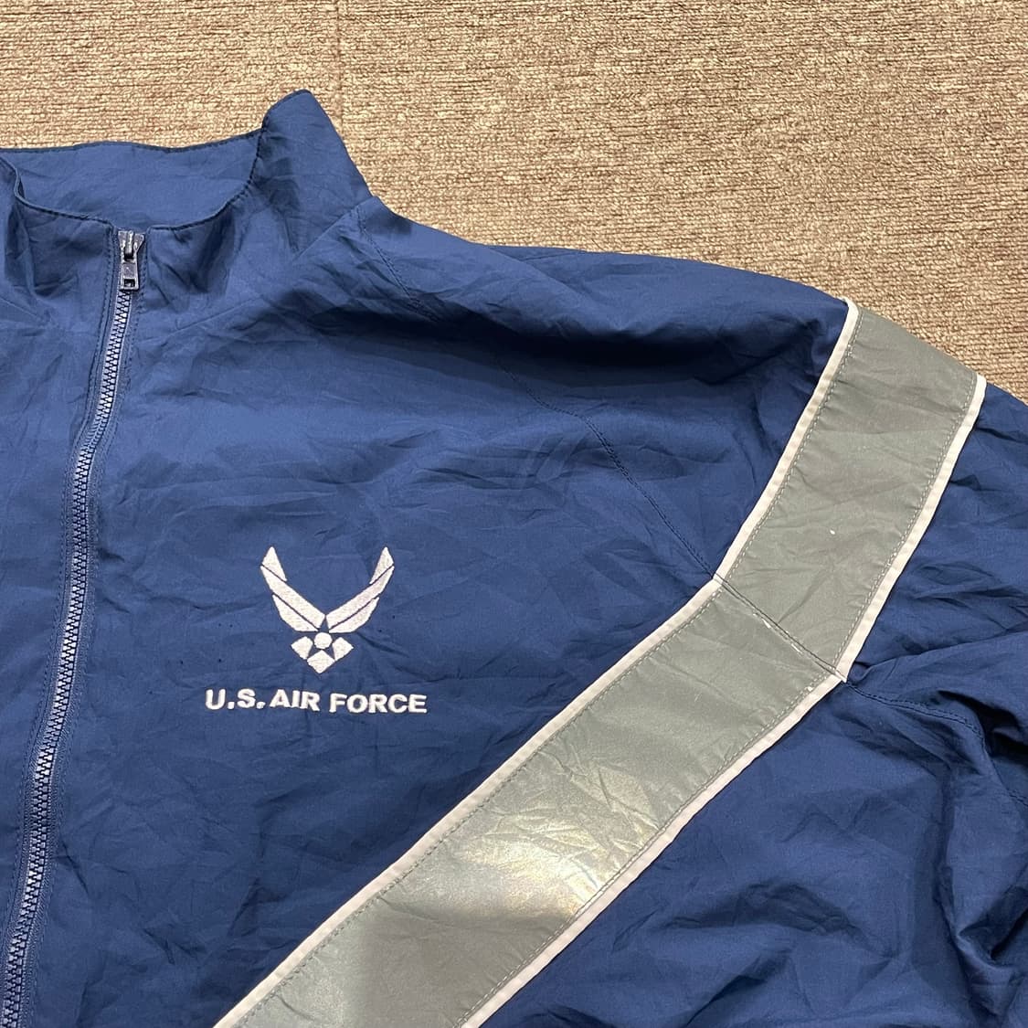 (M) 오리지널 US IPFU 미공군 바람막이 자켓 상품이미지5