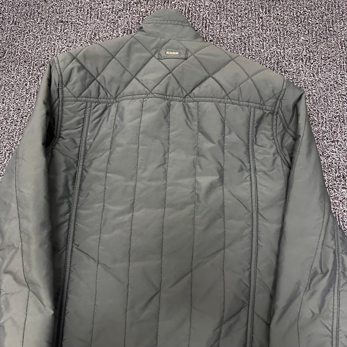 GUESS 게스 퀄팅 패딩 야상 점퍼 카키 L 상품이미지6