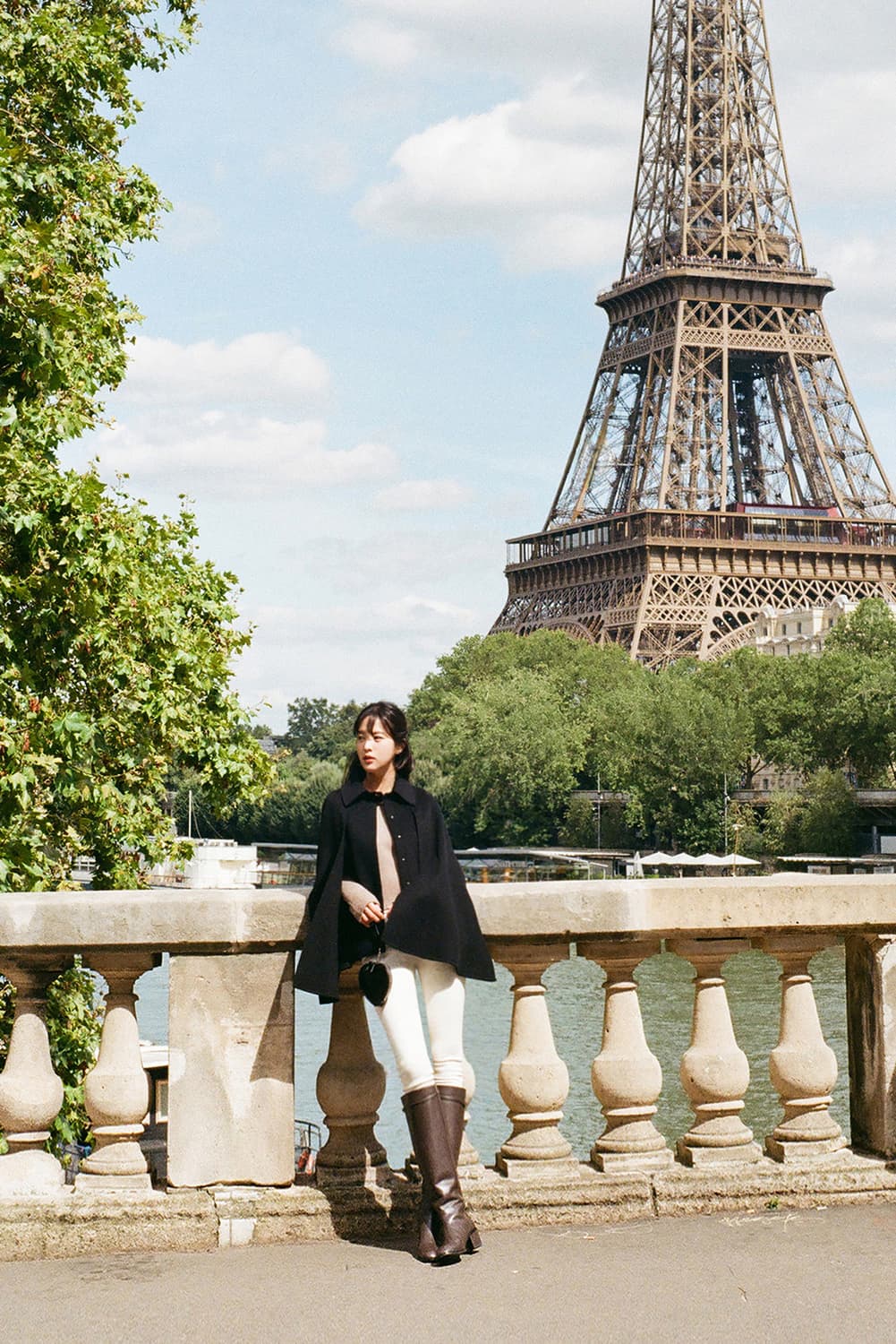 메비 시그니처 케이프코트 블랙 1사이즈 새상품 상품이미지3