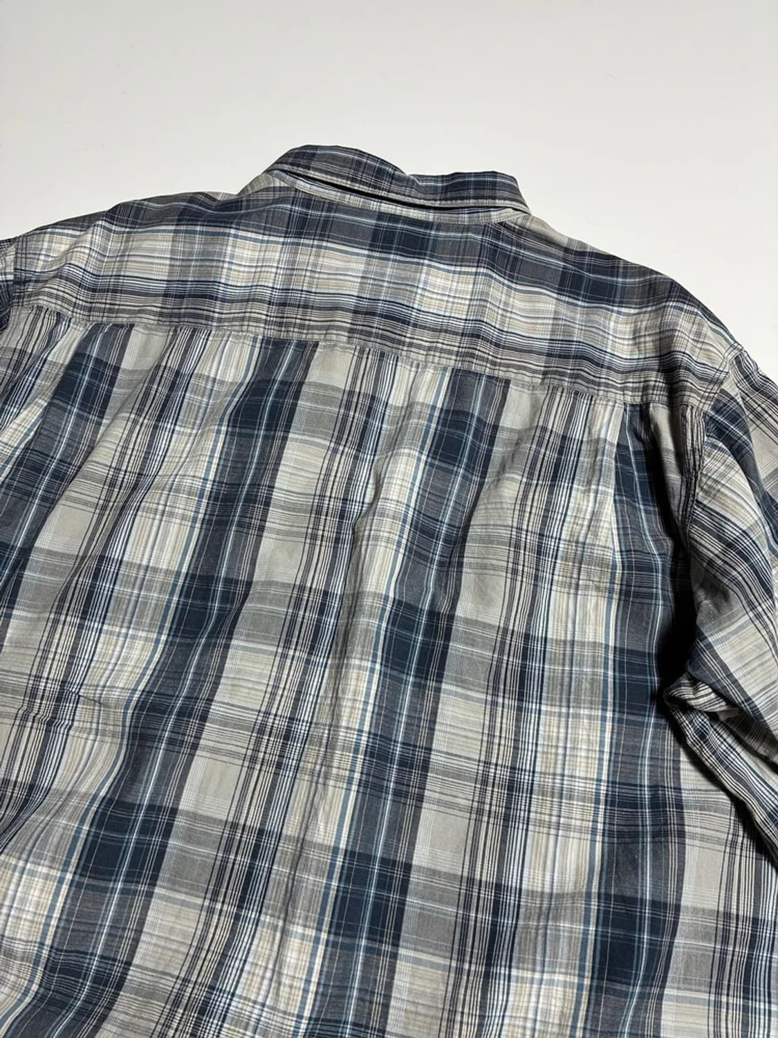 디키즈 Dickies 빈티지 체크 반팔 워크 셔츠 R1393 상품이미지5