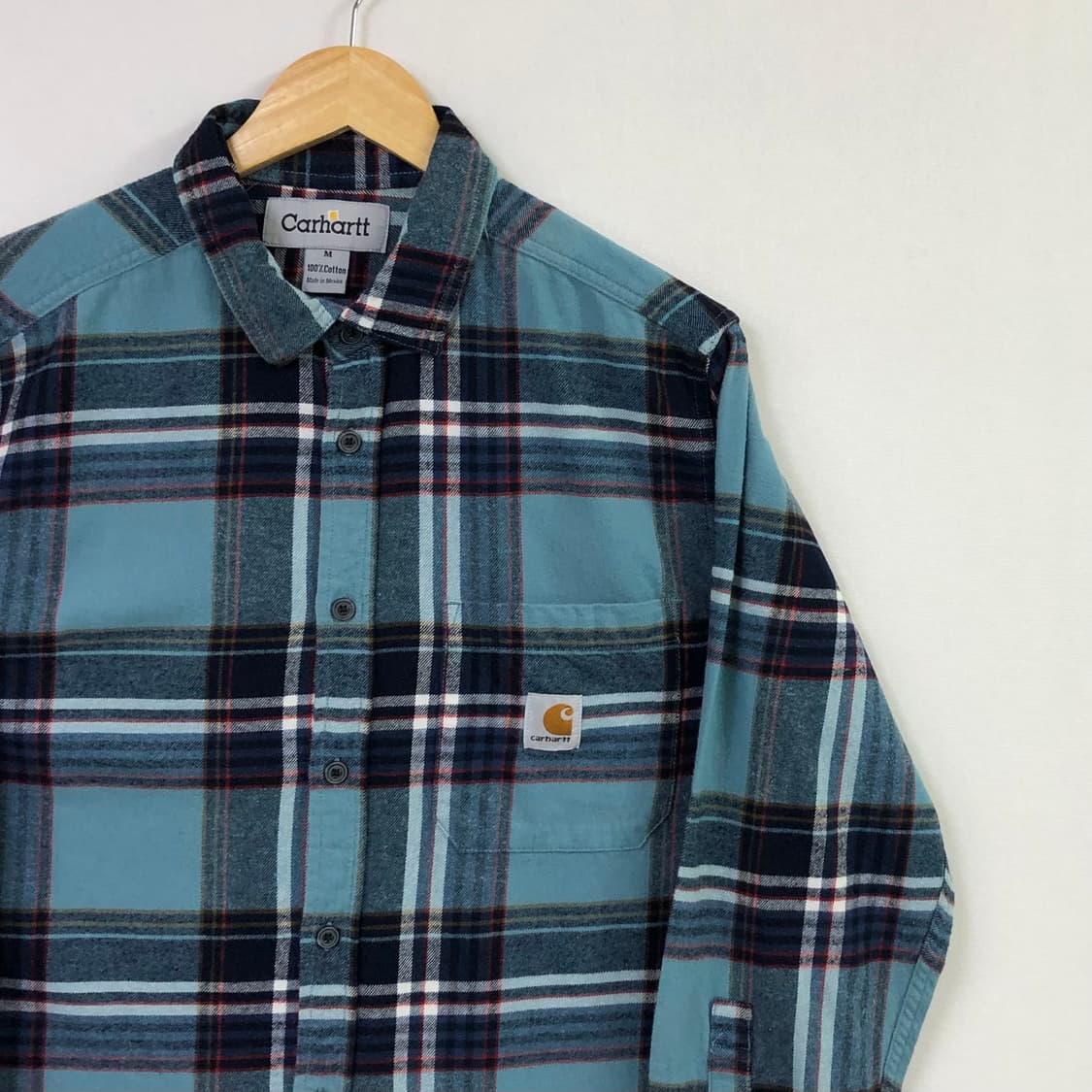 100 칼하트 체크 워크 셔츠 상품이미지1