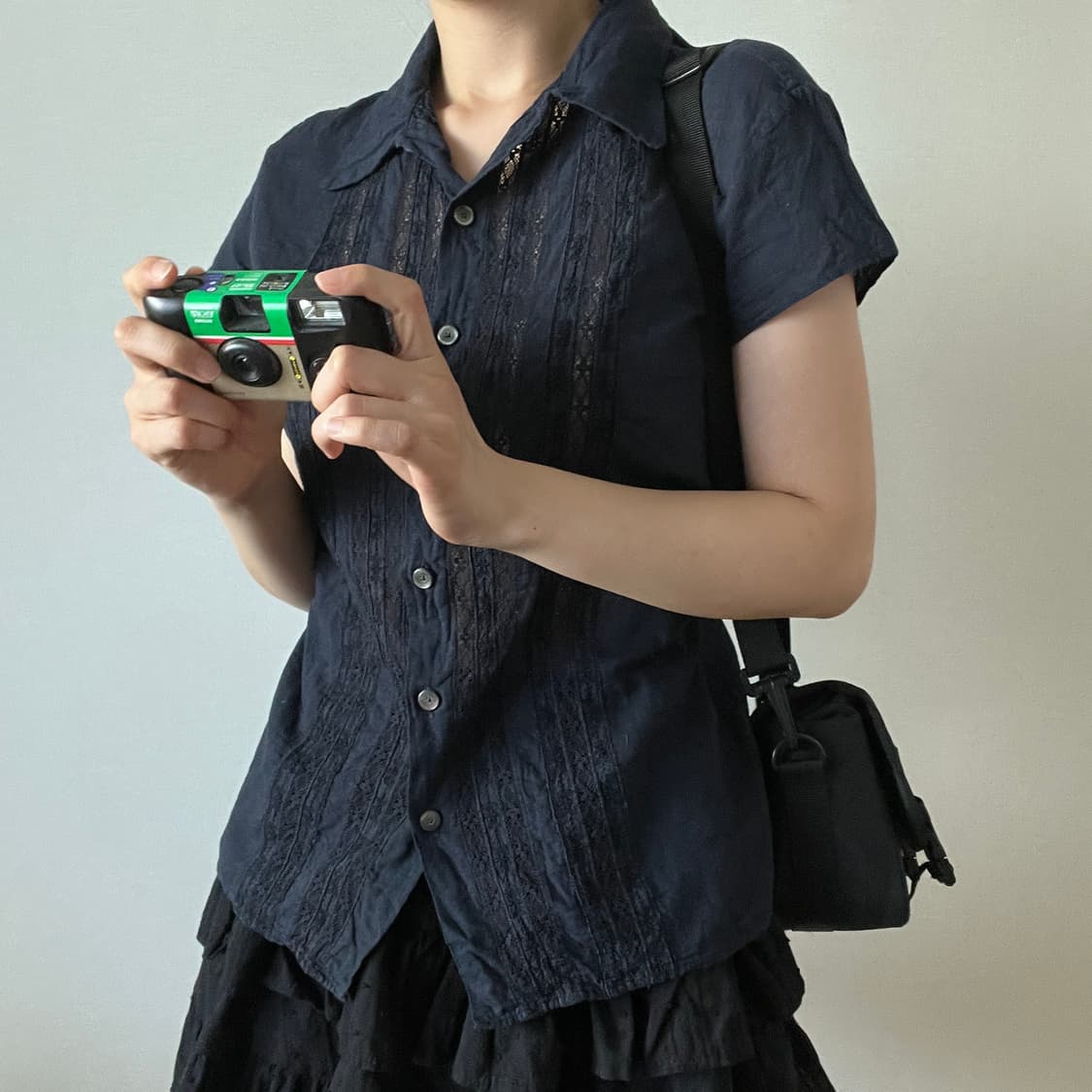 45RPM Lace Blouse ( Made in Japan ) 상품이미지1