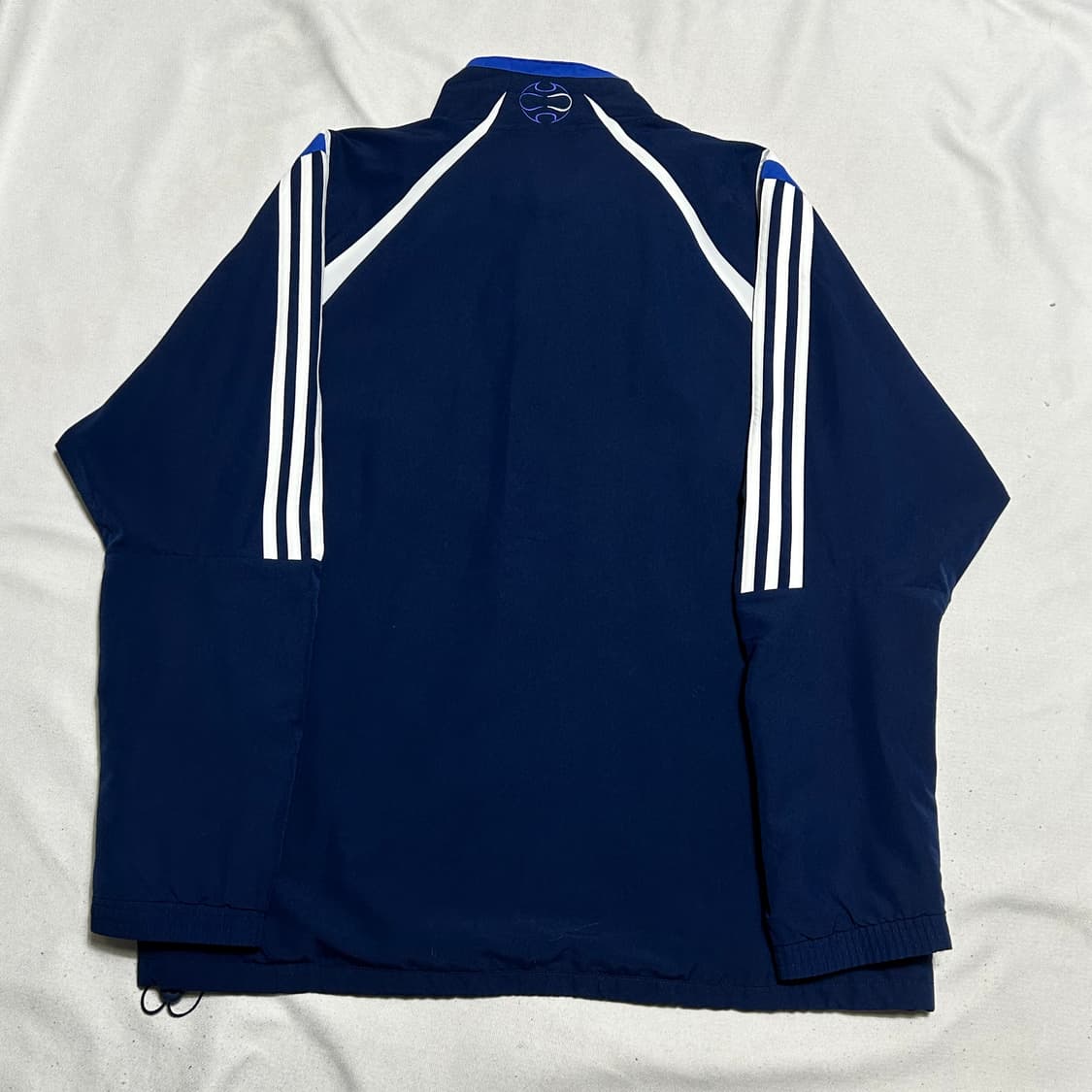 105 아디다스 첼시 삼성 블루 파이핑 네이비 트랙 자켓 상품이미지3