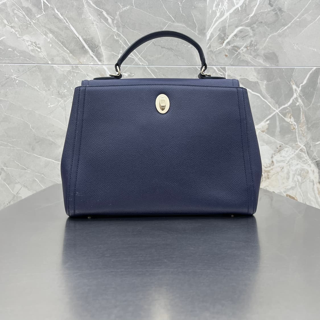 루이까또즈 네이비 토트 핸드백 상품이미지1