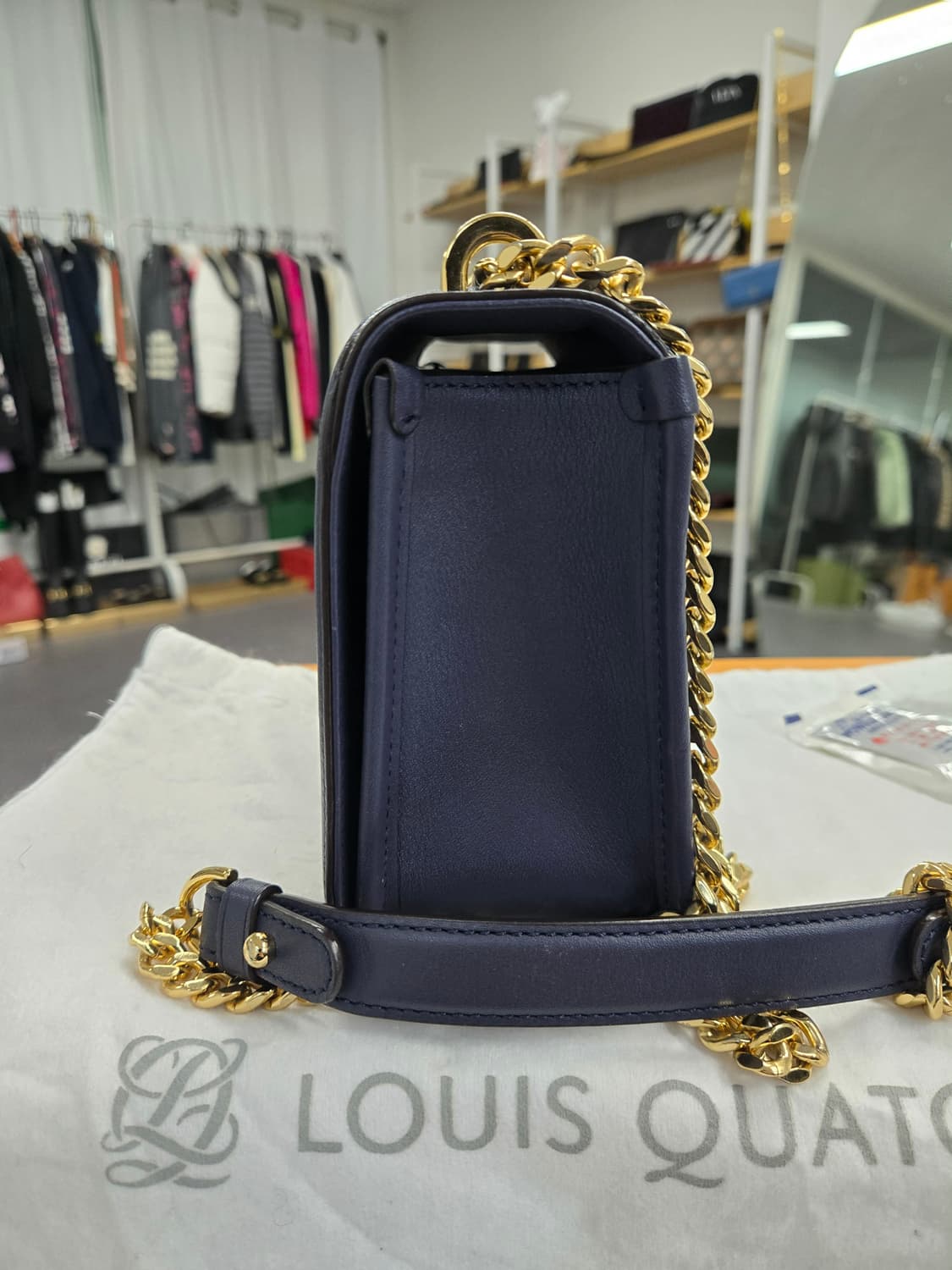 [A급컨디션]루이까또즈 체인 숄더백 상품이미지4