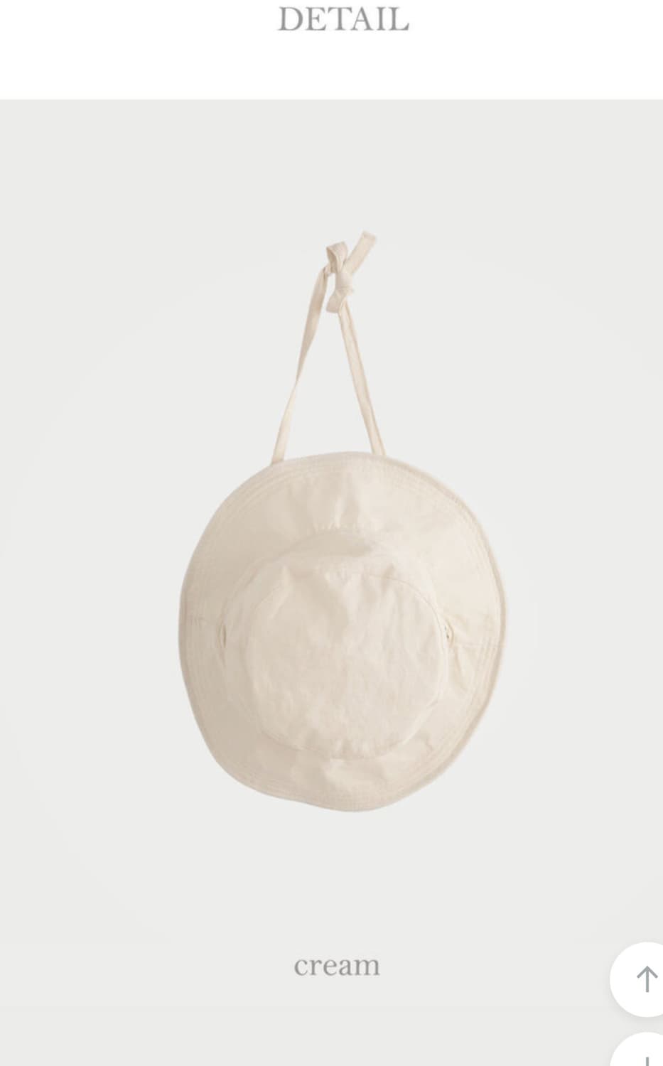 리본 버킷햇 상품이미지3