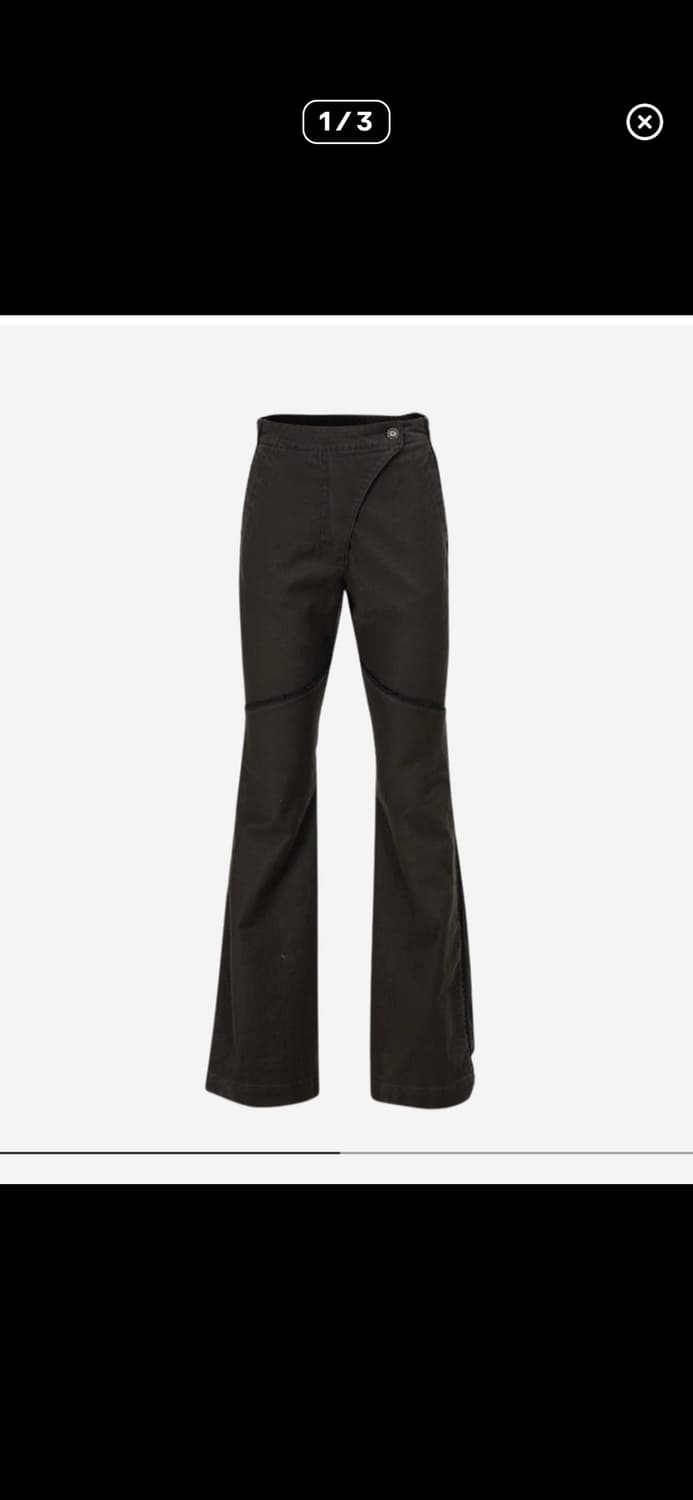 코스트퍼킬로 부츠컷 팬츠 그린 xs 상품이미지1