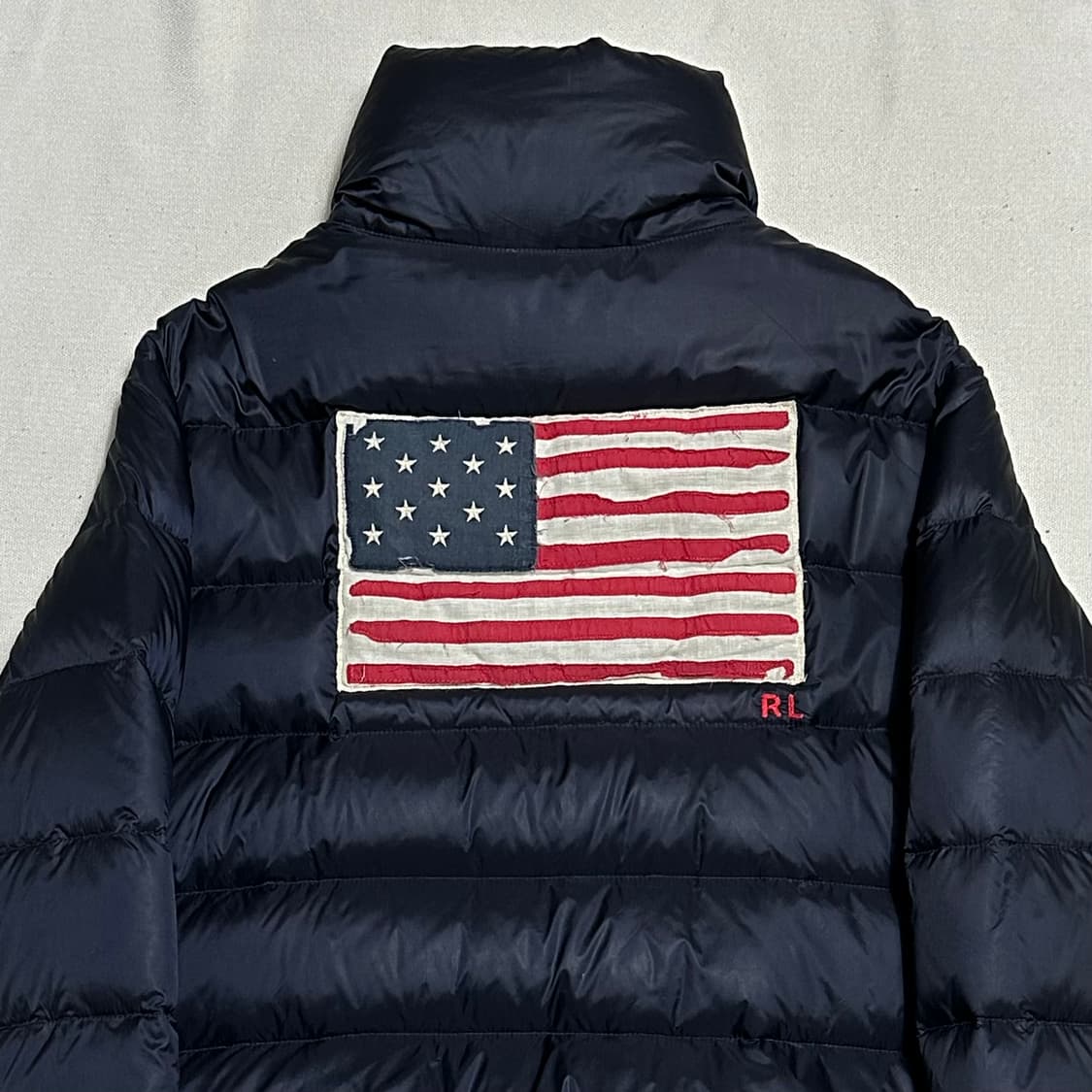 M 폴로랄프로렌 성조기 네이비 구스다운 패딩 상품이미지1