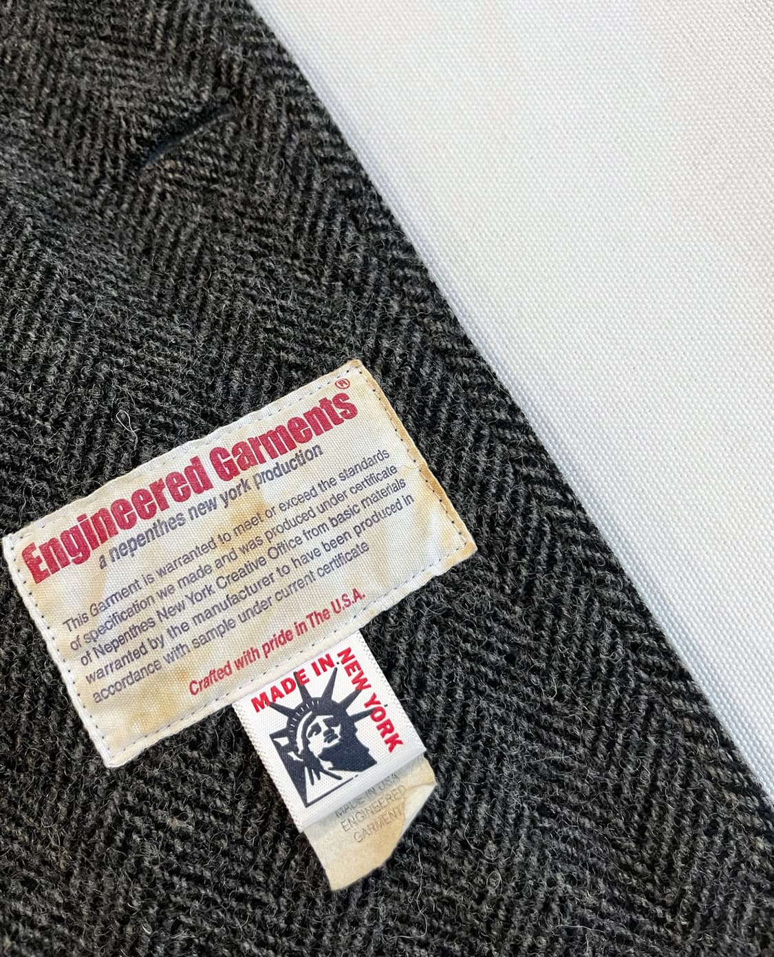 ENGINEERED GARMENTS herringbone peacoat 상품이미지10