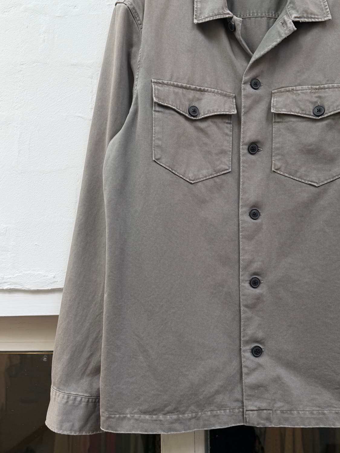 Allsaints 올세인츠 파이어베이스 롱 슬리브 셔츠 M 상품이미지4