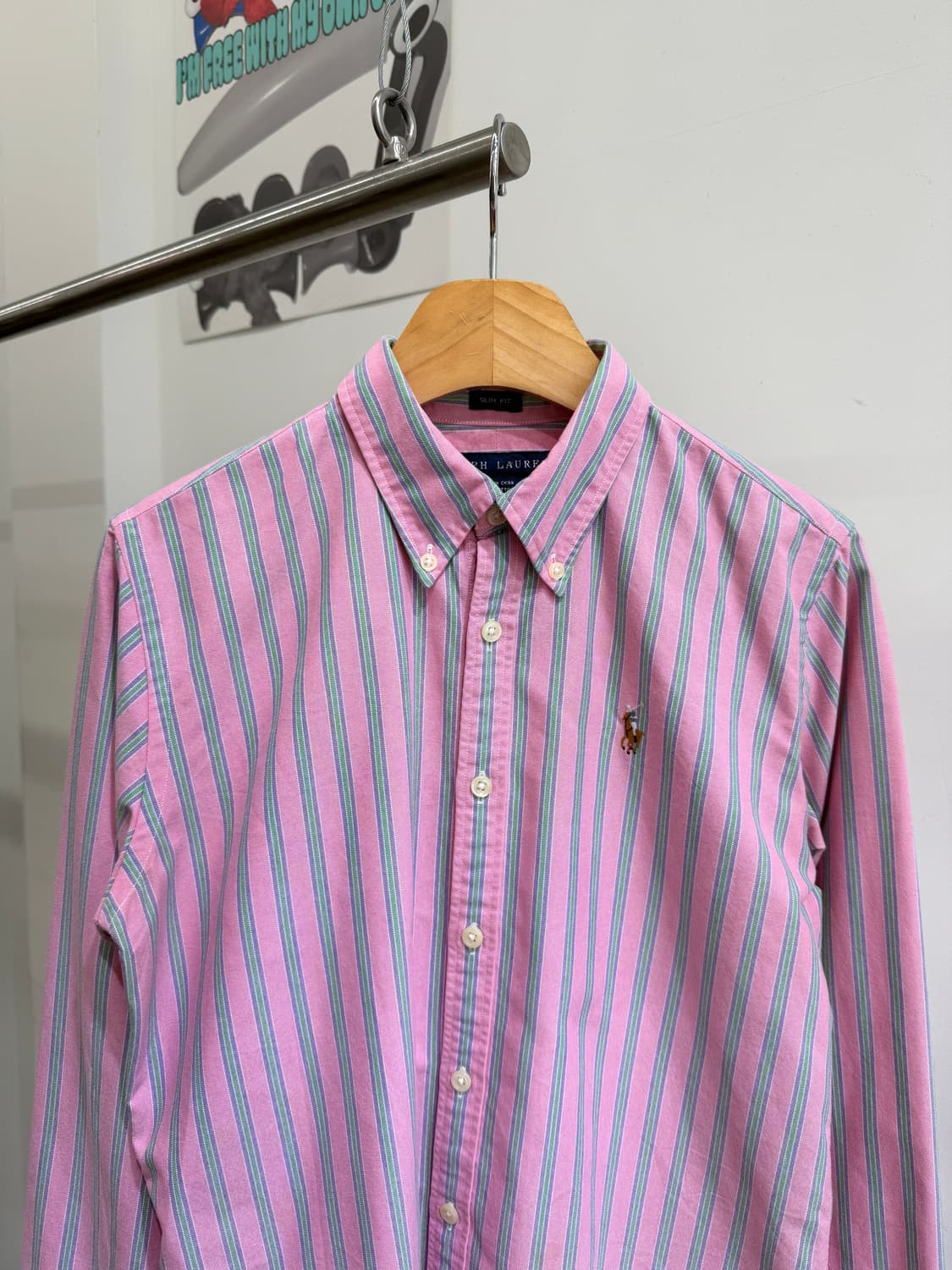 POLO RALPH LAUREN 핑크 셔츠 상품이미지3